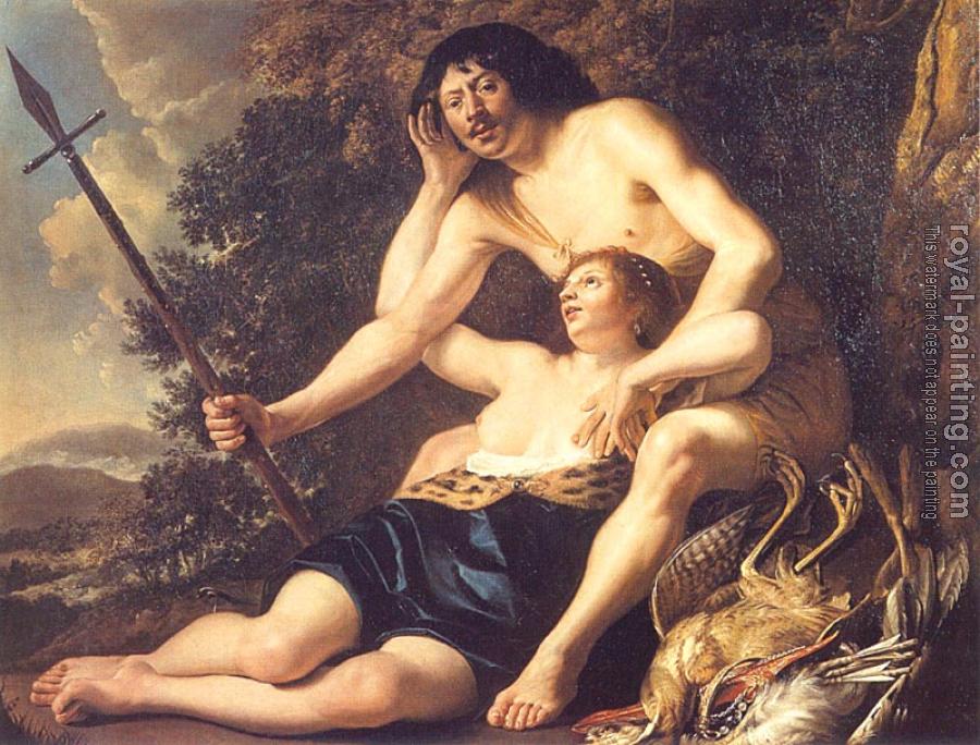 Christiaen Van Couwenbergh : Venus and Adonis